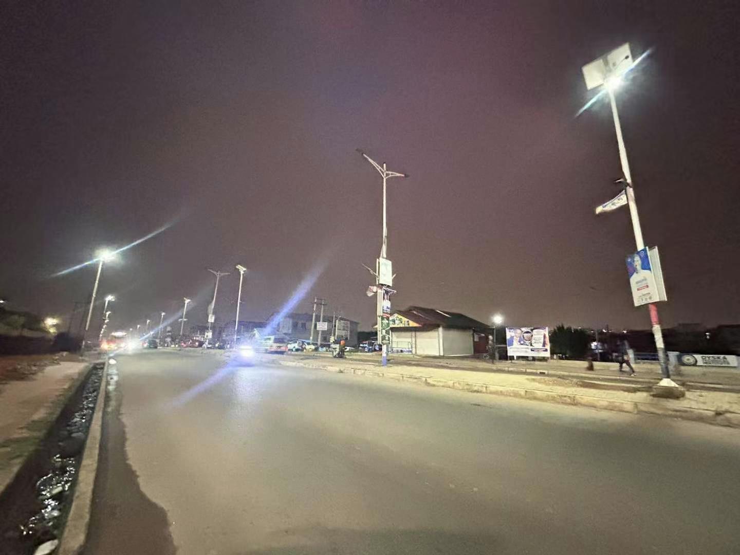 All In Two Light installation in West Africa