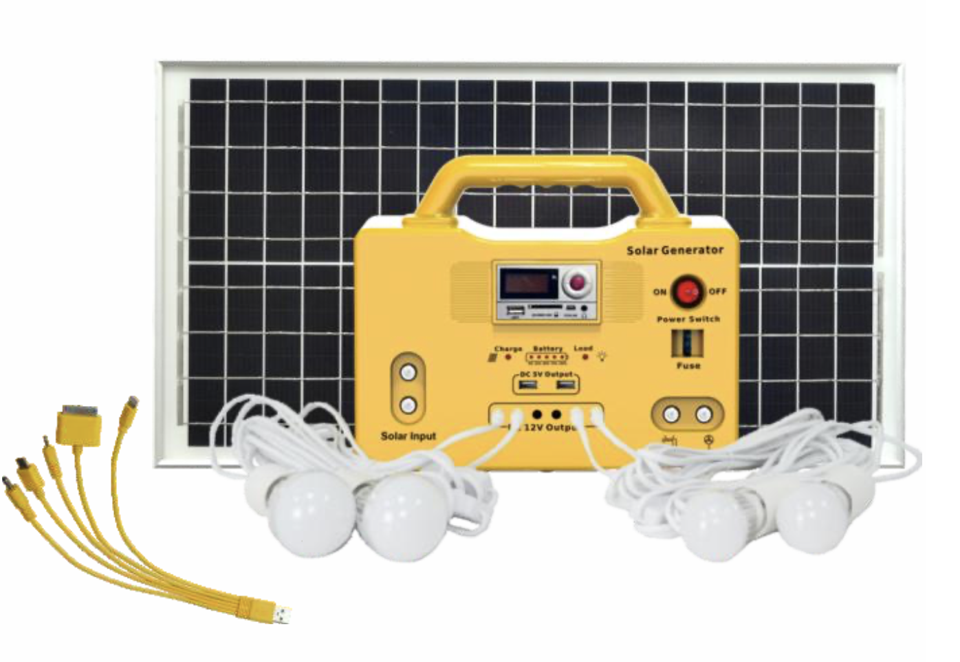 DC 10W-50W Solar Portable solution